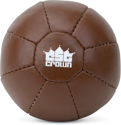 Crown Sporting Goods Vintage Soft Touch Leather Weighted