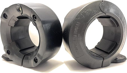 Olympic Barbell Clamps 2 inch Quick Release Pair 2'' Pro
