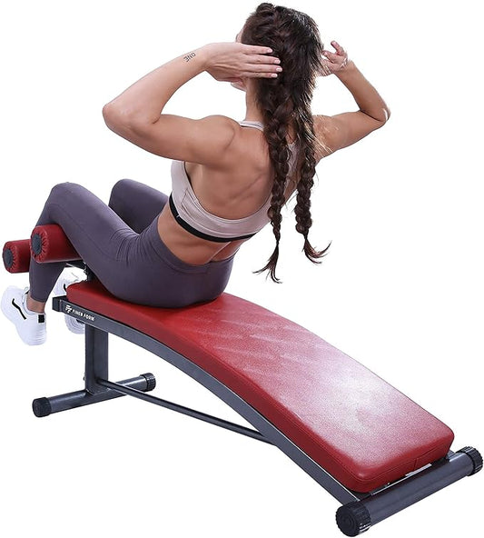 Finer Form Gym-Quality Sit Up Bench with Reverse