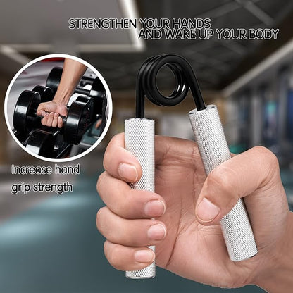 Grip Strength Trainer 50LBS-300LBS Metal, 3 Piece Set (100lb, 150lb, 200lb)