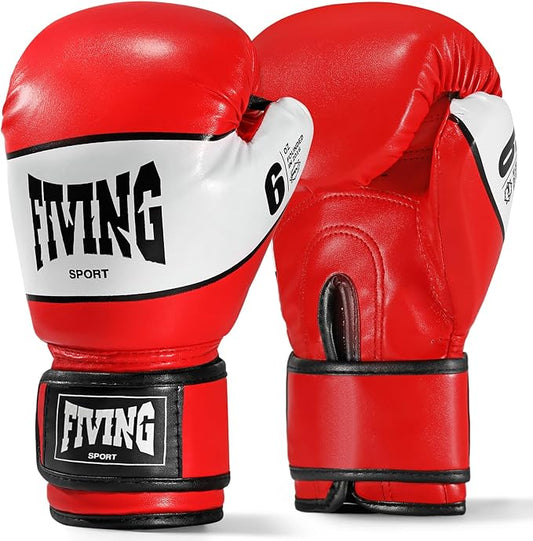 FIVING Kids Boxing Gloves, Youth Training Gloves, Sparring for Punching Bag, Kickboxing, Muay Thai, MMA