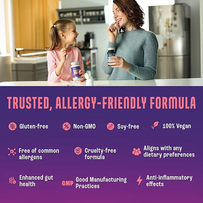 NAVEH PHARMA Postbiotics Kids Strawberry Gummies. Children’s Postbiotics, Ages 4+, 1 Trillion Good Bacteria 200X Ingredients Than Probiotic Or Prebiotic. Gut Health, Immunity, Digestion & Microbiome