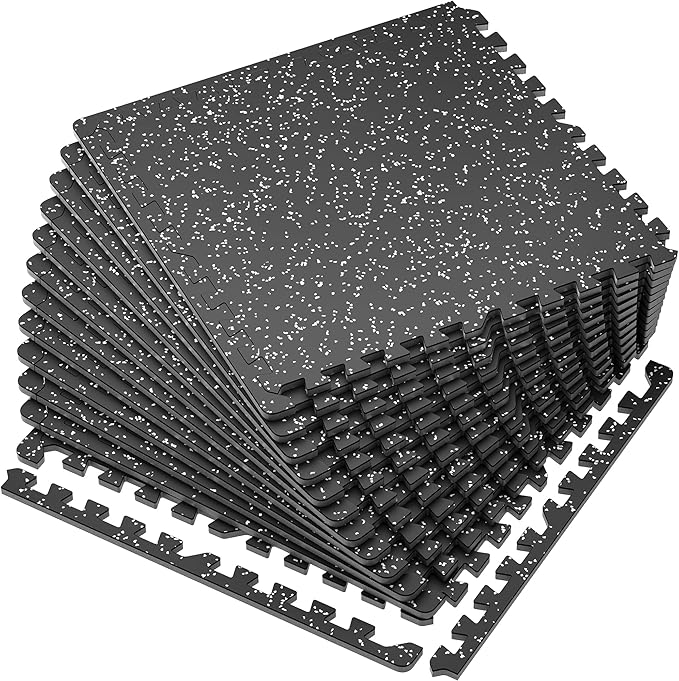 SUPERJARE 0.56'' Thick 12 Pcs 48 Sq Ft