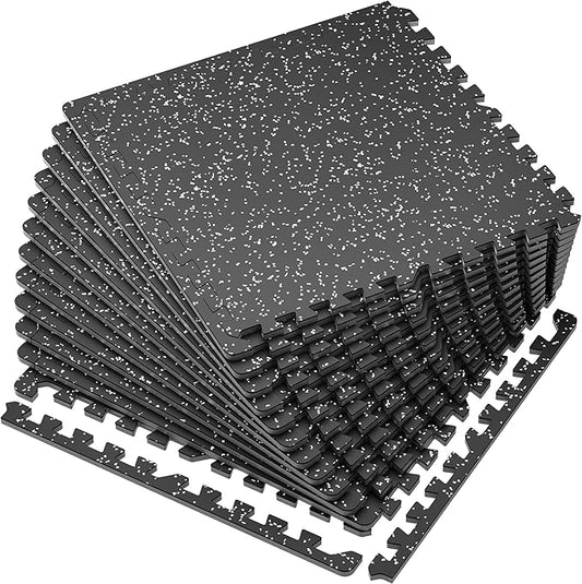 SUPERJARE 0.56'' Thick 12 Pcs 48 Sq Ft