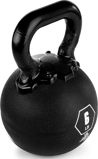Champion Sports Rhino Kettlebell Rubber Weights