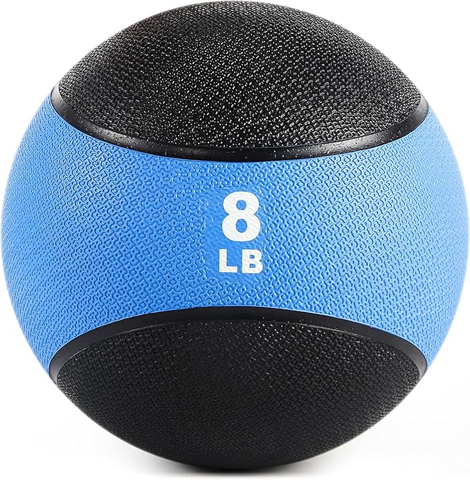 RitFit Weighted Medicine Ball - Non-Slip Rubber Shell