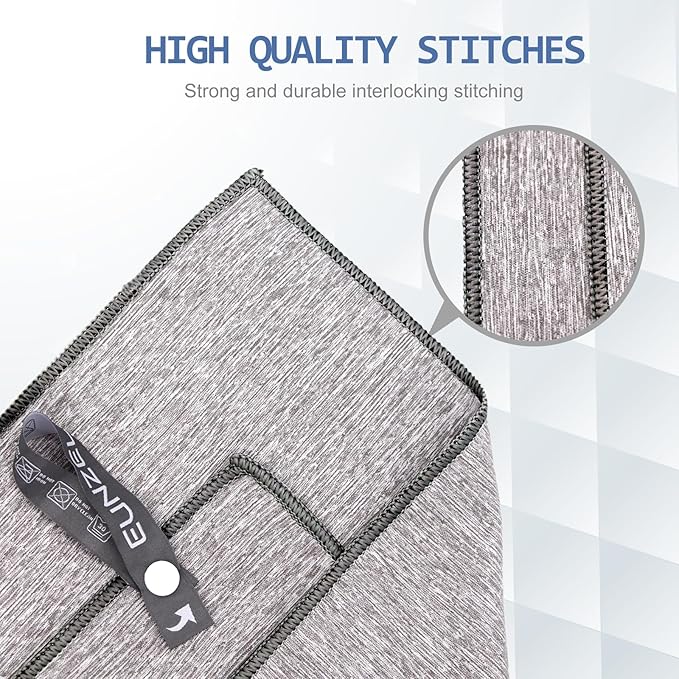 Eunzel Quick Dry Camping Towel 3 Size 1 Pack,Fast