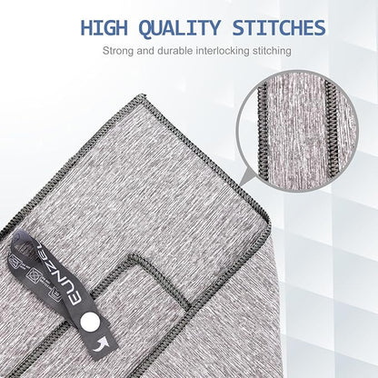 Eunzel Quick Dry Camping Towel 3 Size 1 Pack,Fast