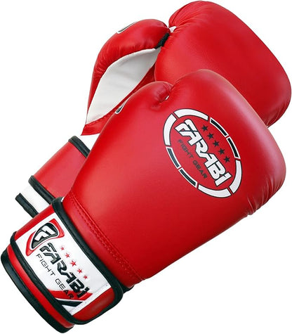Farabi Sports Kids Boxing Gloves 4, 6, 8-oz Boxing Gloves for Kids Junior Boxing Gloves Youth Boxing Gloves Boys and Girls Boxing Training Gloves for MMA Muay Thai & Punching Bag