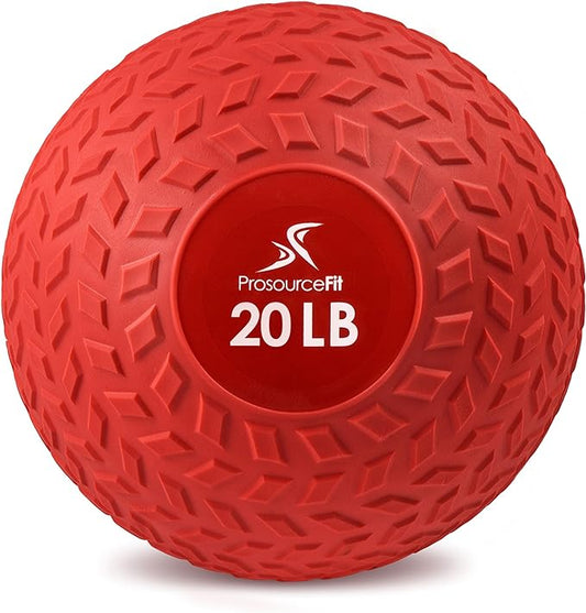 ProsourceFit Slam Medicine Balls 5 10, 15, 15, 20, 20, 25, 25, 30, 30, 50lbs 50lbs Smooth