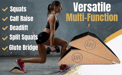 Squat Wedge Blocks (Set of 2) â€“ Non-Slip