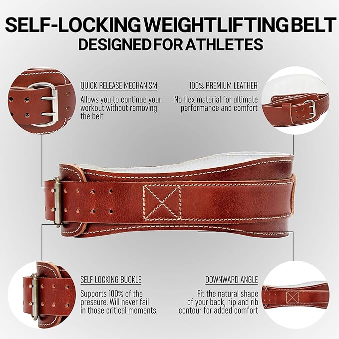 Schiek Sports Leather 2004 Lifting Belt - Lifting