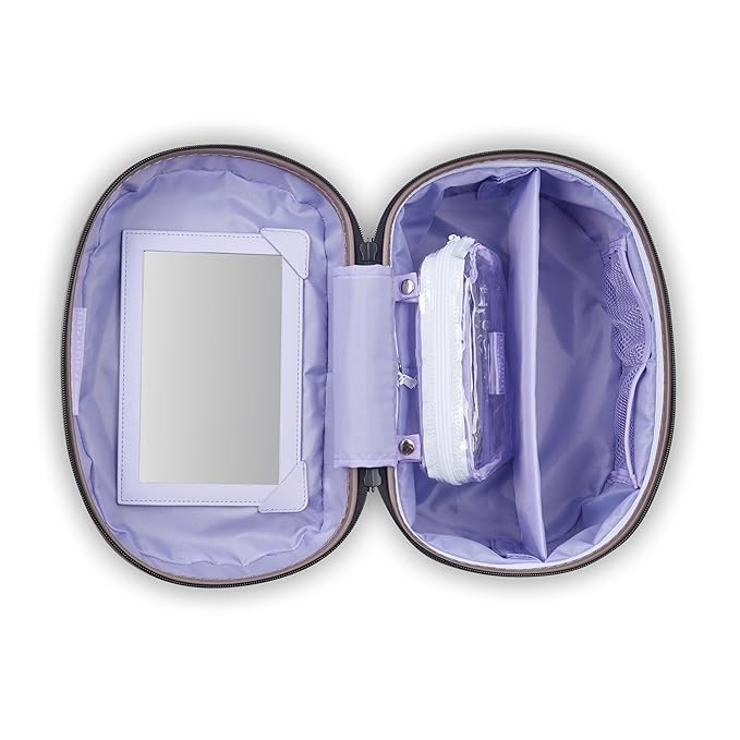 florence by mills Glow Getter Beauty Case, Chestnut