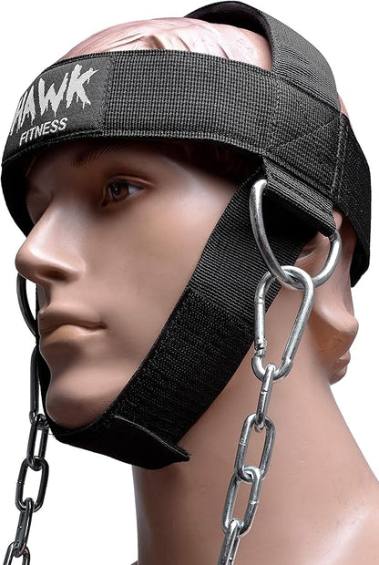 Neck Harness for Men and Women with Adjustable 30" Steel 150 lbs.,