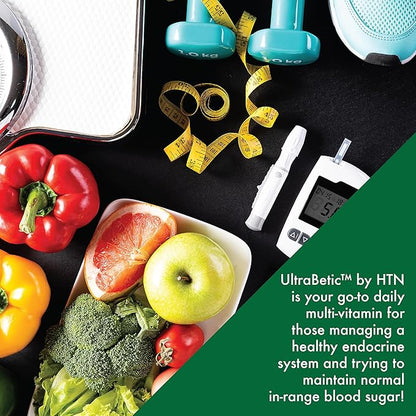 Health Thru Nutrition Ultra-Betic Multivitamin 120 Count | Supports Nerve, Vision, Energy | with ALA, Lycopene | Non-GMO, Clean Label | Third-Party Tested for Quality