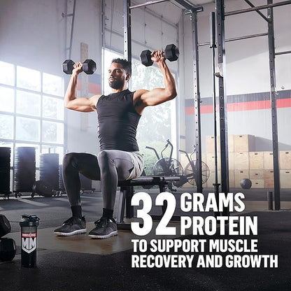 Muscle Milk Genuine Protein Powder, Banana Crème, 32g Protein, 4.94 Pound, 32 Servings