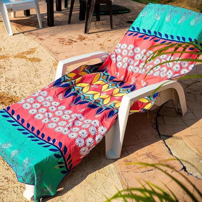 Elite Trend Microfiber Beach Towel - Extra Large 78x35 Inch