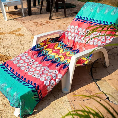 Elite Trend Microfiber Beach Towel - Extra Large 78x35 Inch
