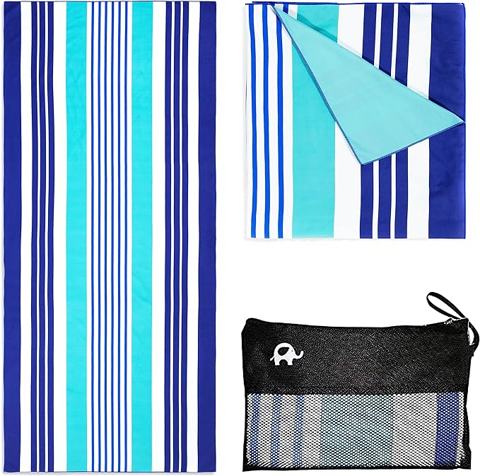 Elite Trend Microfiber Beach Towel - Extra Large 78x35 Inch