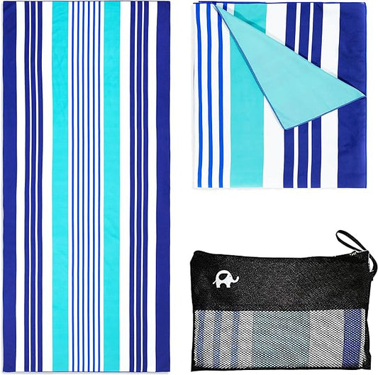 Elite Trend Microfiber Beach Towel - Extra Large 78x35 Inch