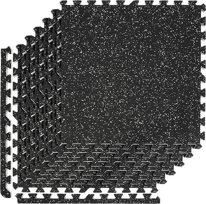 Sivan Fitness 1/2" Thick Rubber Top High-Density EVA