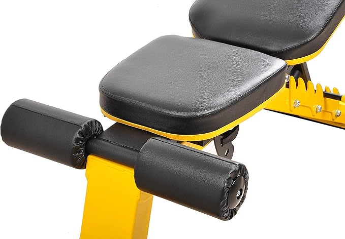 Signature Fitness Heavy Duty Adjustable and Foldable Utility