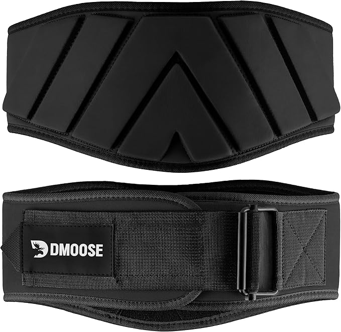 DMoose Fitness Weight Lifting Belt 6 Inch