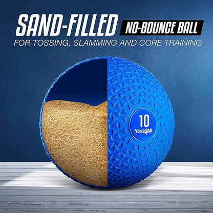 Yes4All Slam Ball 10-40lb Medicine
