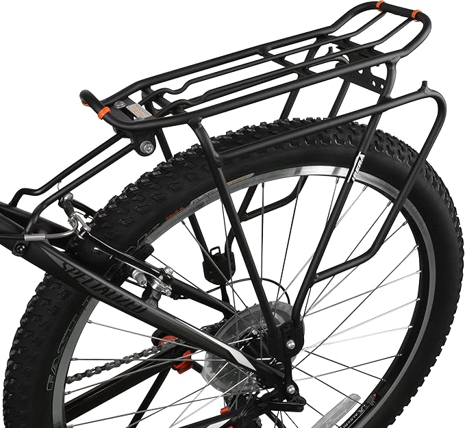 Ibera Parka IB-RA4 Touring Bicycle Carrier and Quick Release Bag