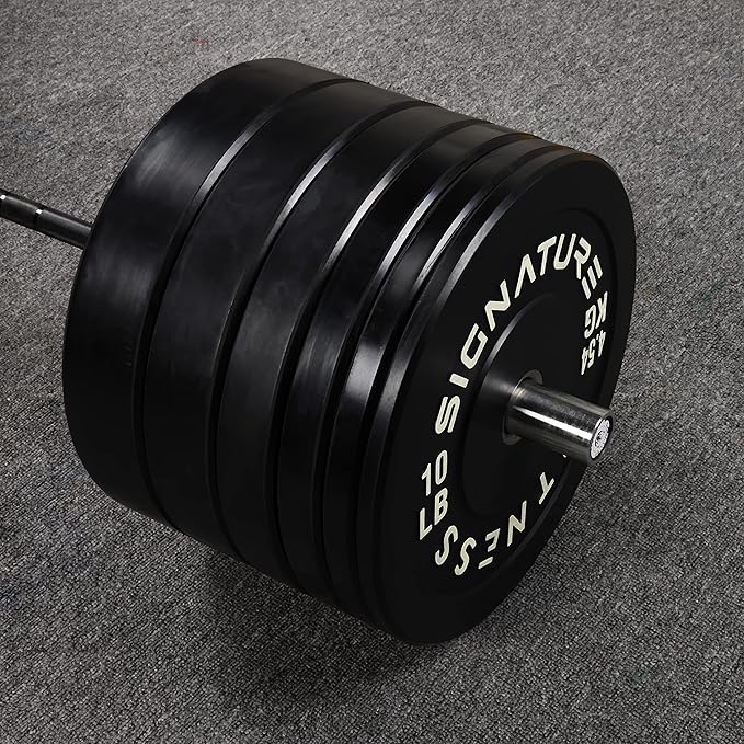 Signature Fitness 2" Olympic Bumper Plate Weight Plates