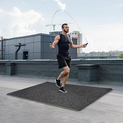 Sivan Fitness 1/2" Thick Rubber Top High-Density EVA