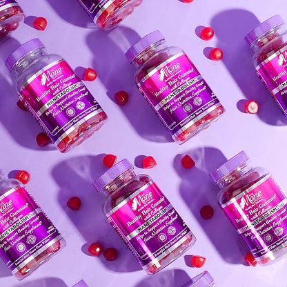 The Mane Choice MANETABOLISM Drops Healthy Hair Vitamins with Collagen (60 Gummies) Hair Skin and Nails Vitamins, Hair Nutrition Supplements for Women & Men for Longer, Thicker and Healthier Hair