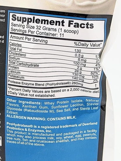 Whey-26 Advanced Whey Protein Powder Natural Vanilla Flavor with Prohydrolase