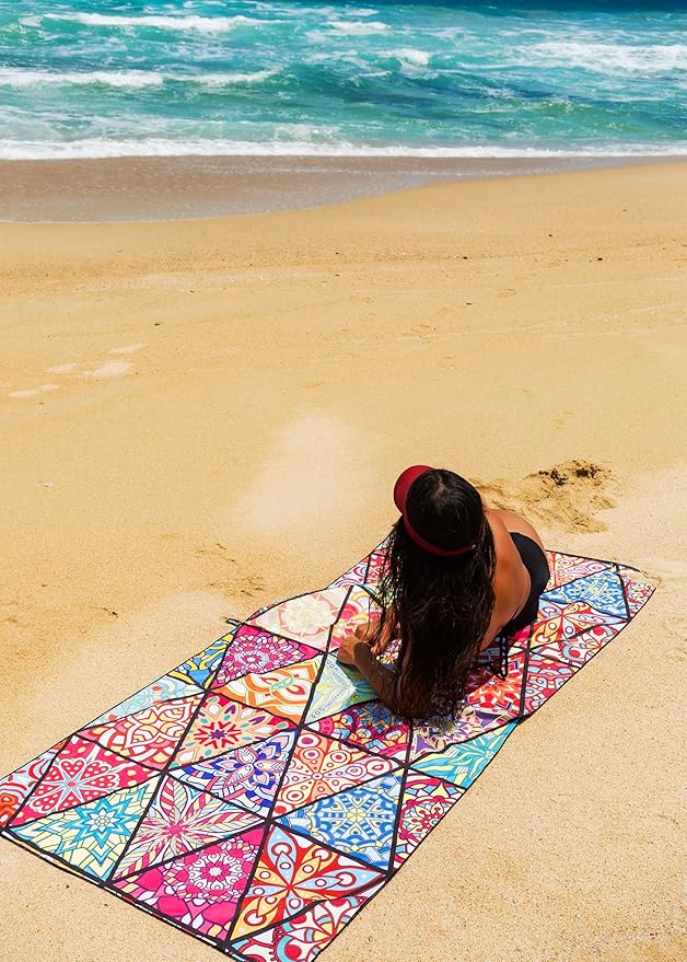 Elite Trend Microfiber Beach Towel - Extra Large 78x35 Inch