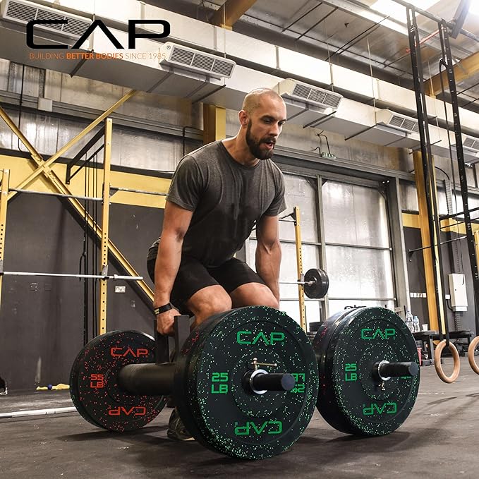 CAP Barbell Rubber Olympic Bumper Plate