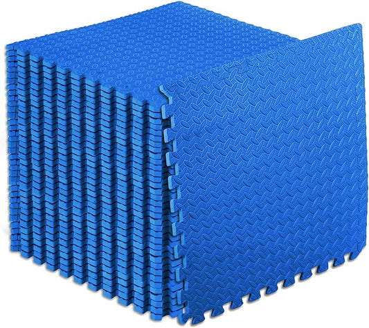 ProsourceFit Puzzle Exercise Mat Â½ in