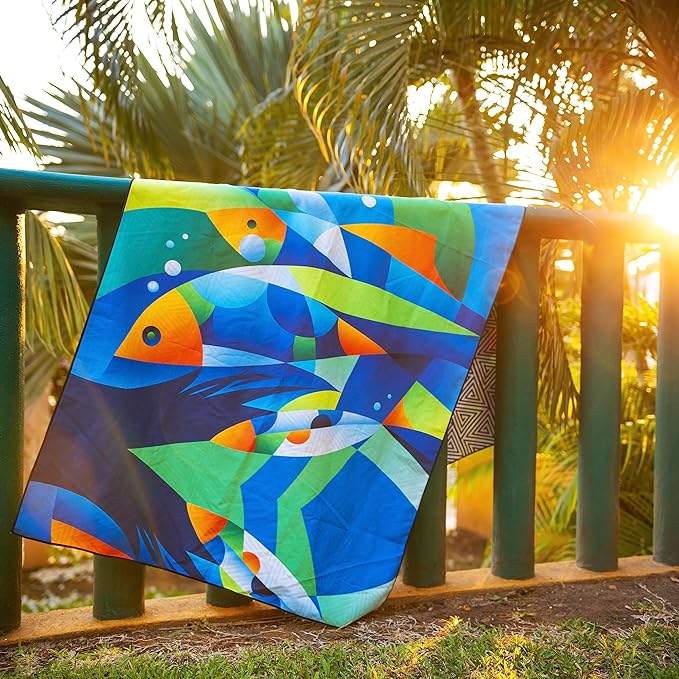 Elite Trend Microfiber Beach Towel - Extra Large 78x35 Inch