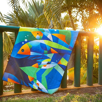 Elite Trend Microfiber Beach Towel - Extra Large 78x35 Inch