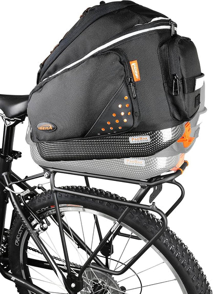 Ibera Parka IB-RA4 Touring Bicycle Carrier and Quick Release Bag