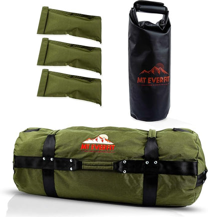 Sandbag Workout Bag & Sandbag Kettlebell Set - 1050 Cordura 8 Thick 3 Inner