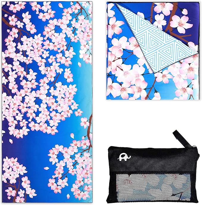 Elite Trend Microfiber Beach Towel - Extra Large 78x35 Inch