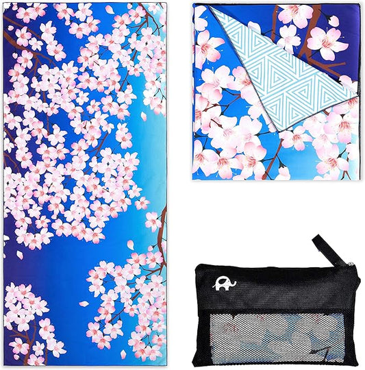 Elite Trend Microfiber Beach Towel - Extra Large 78x35 Inch