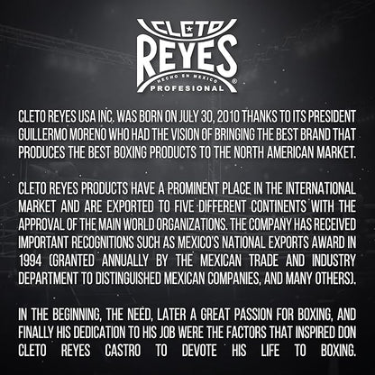 CLETO REYES Training Gloves with Leather Strap & Attached Thumb and Hook & Loop Closure