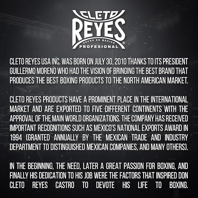 CLETO REYES Training Gloves with Leather Strap & Attached Thumb and Hook & Loop Closure