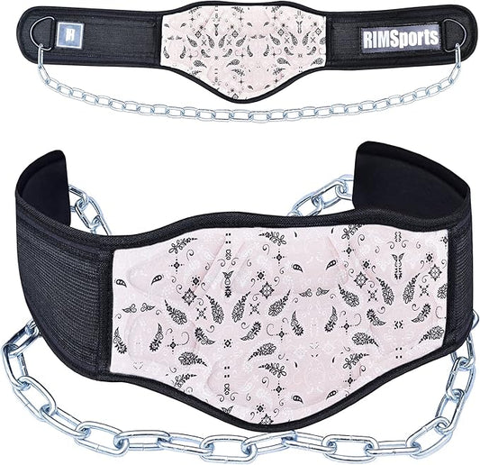 RIMSports Dip Belt For Weight Lifting - Weighted