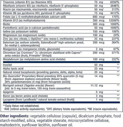 Life Extension Comprehensive Nutrient Packs Advanced, Curcumin, Fish Oil, multivitamin, CoQ10, multis and Supplements, 30 on-The-go Packets, Gluten-Free, Non-GMO