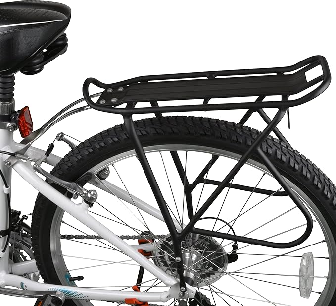 Ibera Parka IB-RA4 Touring Bicycle Carrier and Quick Release Bag (Splashguard Rack+Bag)