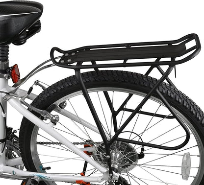 Ibera Parka IB-RA4 Touring Bicycle Carrier and Quick Release Bag (Splashguard Rack+Bag)