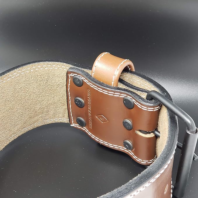 Potenza Fitness Classic Powerlifting Belt 4 inch 10 mm