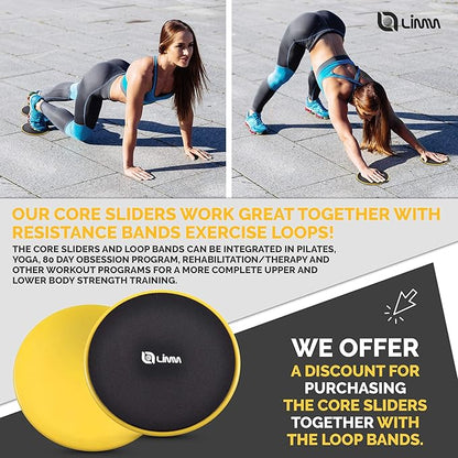 Limm Core Sliders for Working Out - Exercise 2) -